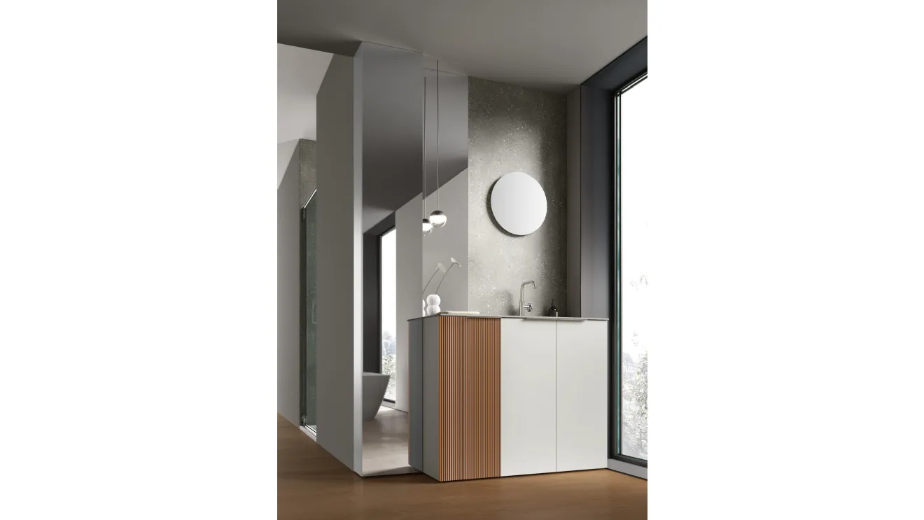 Mobile da Bagno Pollock Trame 95 di Arcom