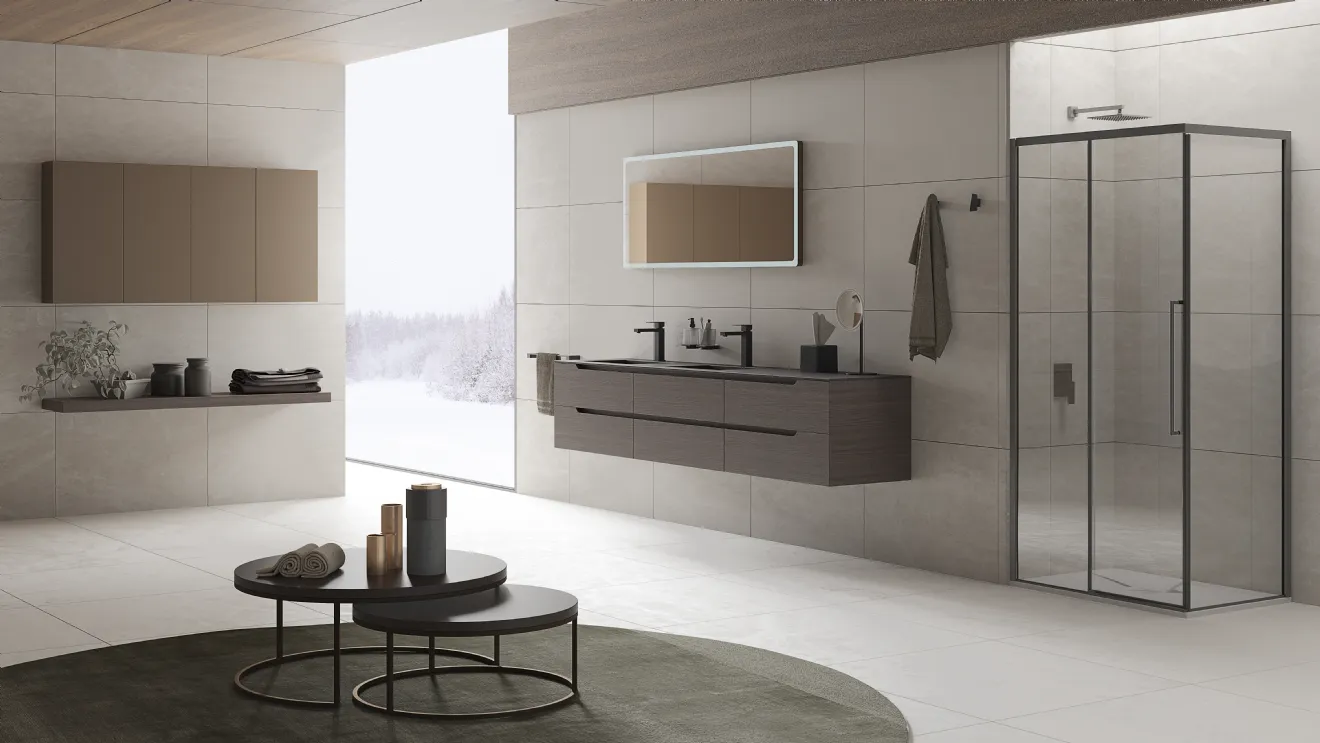 Mobile da Bagno sospeso Prestige 01 di Inda